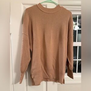 Women's Abercrombie Tan Sweater